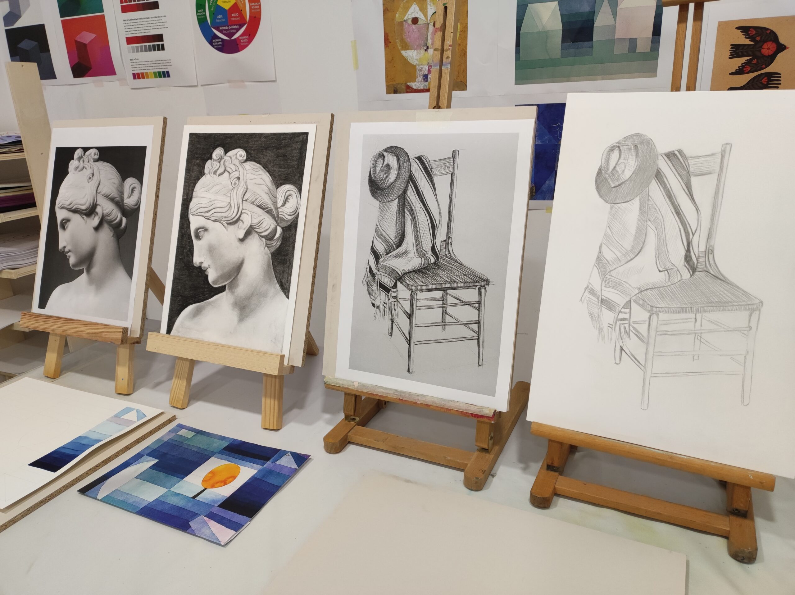 clases artes plasticas en Naïf